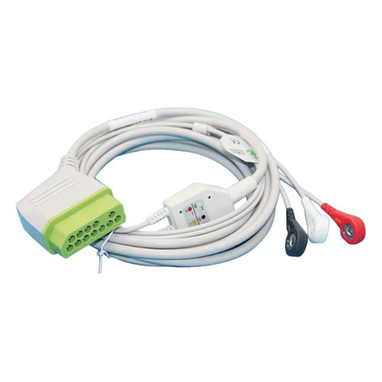 Rakitan Kabel Medis Bersertifikasi CE Tahan Api Desain Kustom oleh Produsen Wiring Harness Terkemuka dengan Konektor Molex/TE/JST