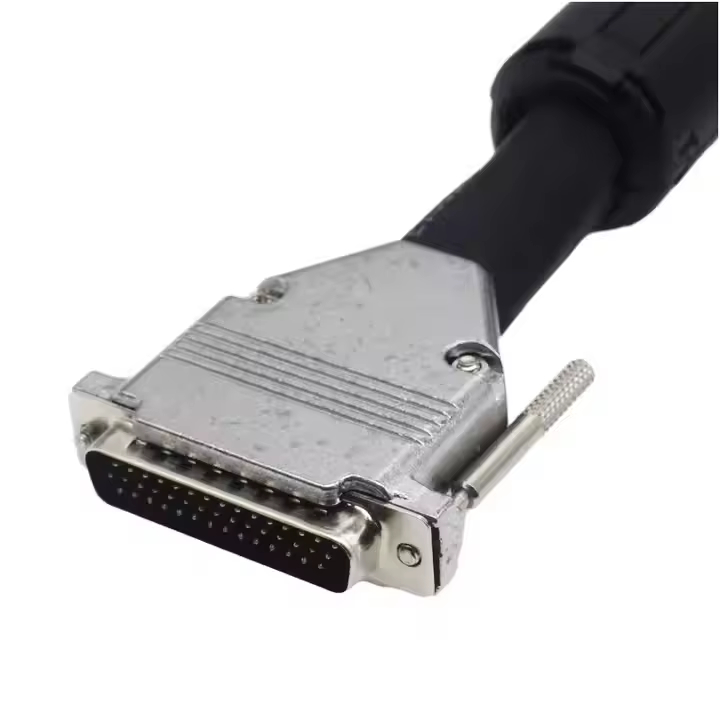Kabel Konektor DB Berkualitas Tinggi Dengan Konektor Cetakan Tahan Lama Dan Pelindung EMI, Dirancang Untuk Transfer Data RS232/RS485, Sistem PLC, Dan Peralatan Otomatisasi Industri