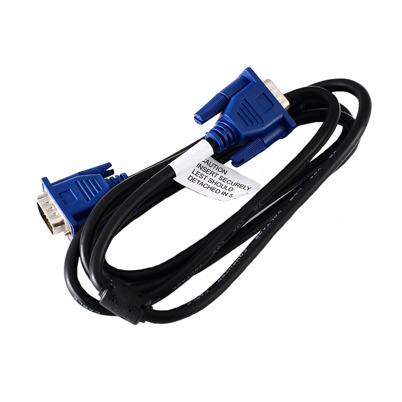 Kabel khusus VGA HD kabel data perakitan untuk monitor host PC dan proyektor koneksi yang dapat diandalkan Desain Kabel khusus