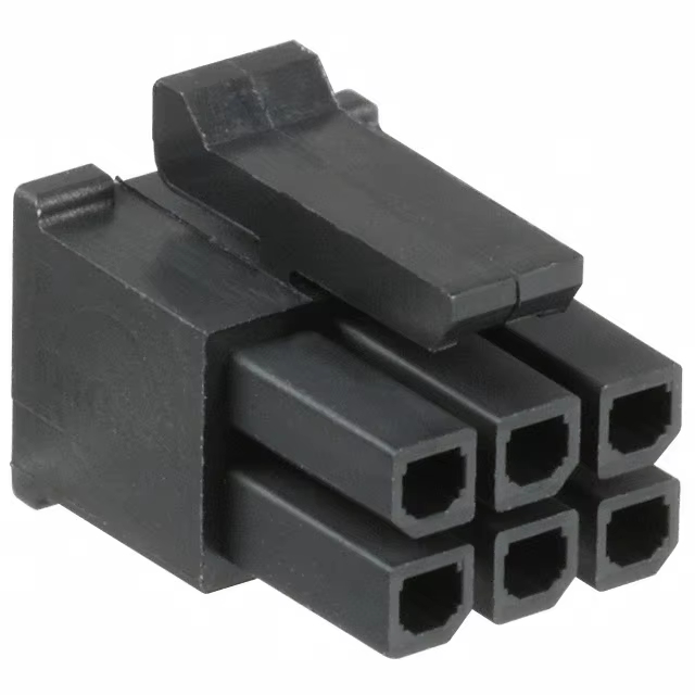 Molex 43045-1200 Micro-Fit 3.0 Plug Housing Terminal Housing dengan Dual Row 4 Circuits 4 Pin dan 3mm Pitch