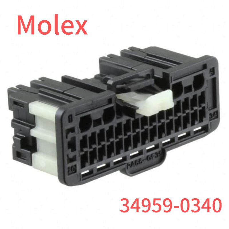 Molex Asli Asli 34959-0340 Otomotif Mini50 Konektor Tersegel Steker Kawat-ke-Papan
