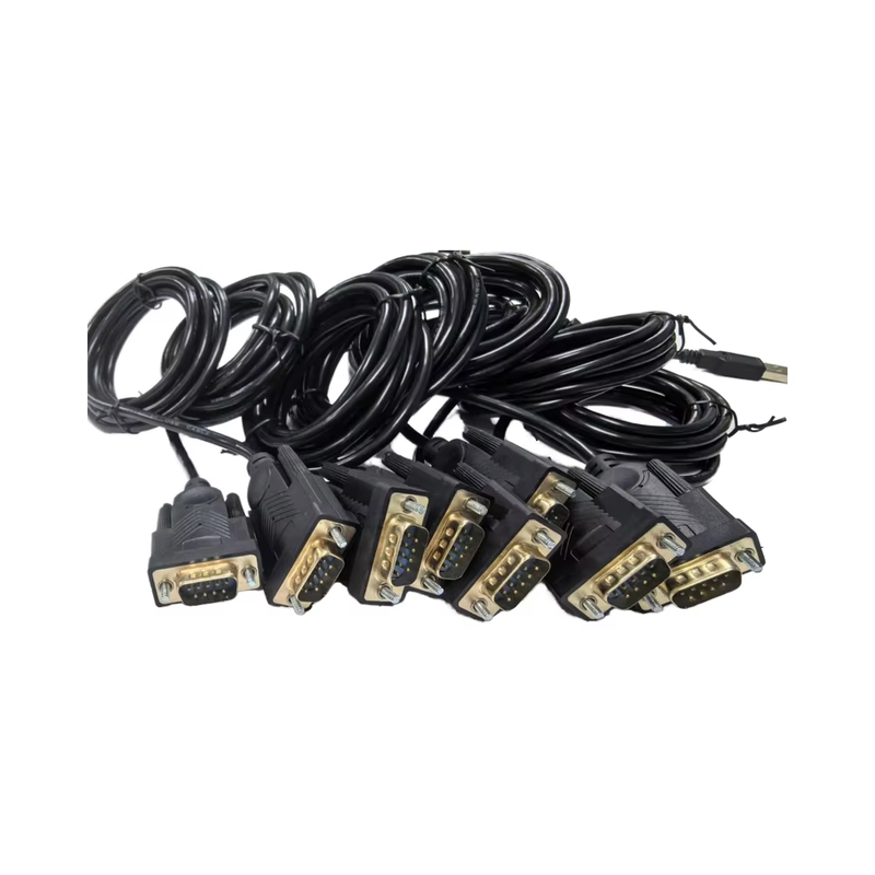 Kabel Custom Full Copper DB9 DB15 DB25 Kabel 2x15 Pin Kabel Sambungan Serial dan Paralel Pria ke Pria untuk Transfer Data