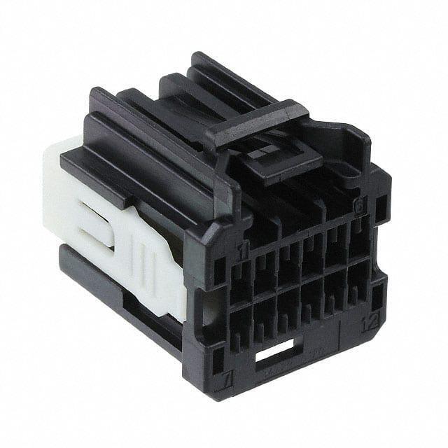 Molex 34729-0120 2.00mm Pitch Wire-to-Board Connector Housing, 7 sirkuit, PBT putih