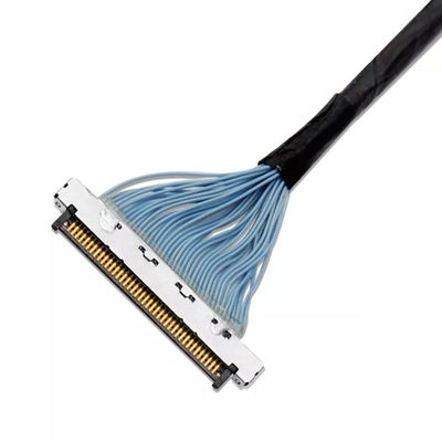 Pabrik perakitan kabel LVDS perakitan kabel Produsen kabel khusus Kabel Shielded fleksibel Kabel sinyal untuk tampilan & kamera Pabrik pasokan langsung Desain kabel khusus