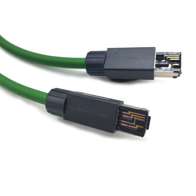 Kabel jaringan industri servo EtherCAT bus fleksibilitas tinggi double shielding drag chain industri robot PLC kabel