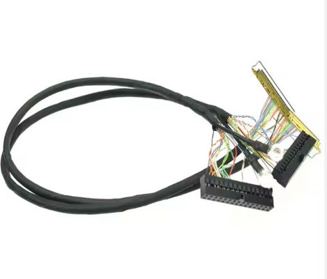 IPEX-20445-050E 50 Pin Micro Coax LVDS Kabel untuk 7 