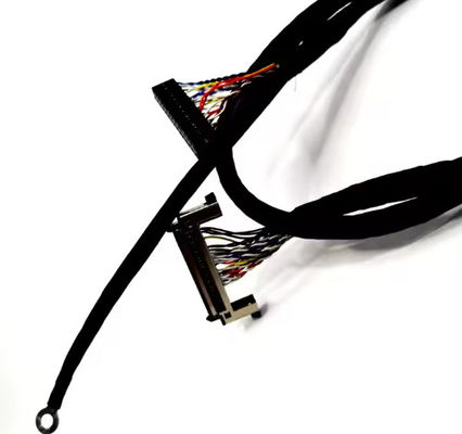 OEM Wire Harness 20Pin 30Pin 40Pin 50 PIN Kabel LVDS Untuk Monitor Komputer E329530