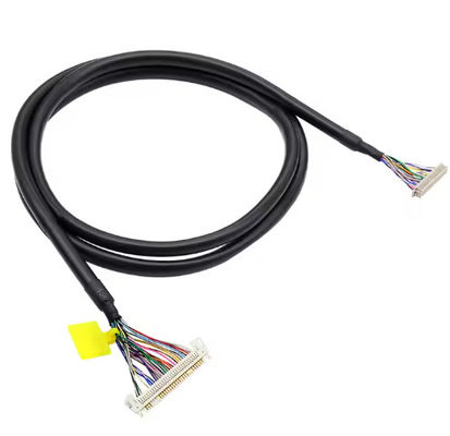 Elektronik Molex 30 Pin Untuk JAE 40pin LVDS Kabel Untuk LCD Komputer Printer Monitor Disesuaikan
