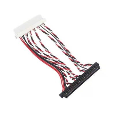 100% Uji Lvds Wire Harness Dan Micro Coaxial Kabel Majelis Untuk Peralatan Elektronik