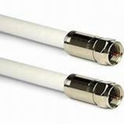 Kabel koaksial transmisi tegangan tinggi dengan bahan jaket PVC 50 Ohm Impedansi Panjang 100 meter