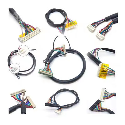 Wire Harness Wire B AS14*0.16*1.25*2C SP OD4.0 PVC untuk Industri