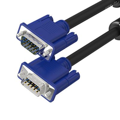 Kabel khusus VGA HD kabel data perakitan untuk monitor host PC dan proyektor koneksi yang dapat diandalkan Desain Kabel khusus
