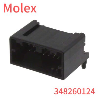 Molex 348260124 Series Konektor permukaan sudut kanan untuk penggunaan industri