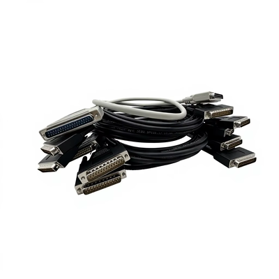 Kabel USB ke DB9 RS232 dengan chip PL230/FT231X/FX232RI yang terbuat dari PVC