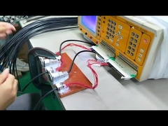 DB25 Kabel Komunikasi Berpelindung Ganda Kabel Serial D-SUB 25 Pin To Pin RS232