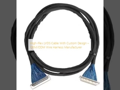 Kabel LVDS High-Flex Dengan Desain Khusus   OEM/ODM Wire Harness Manufacturer