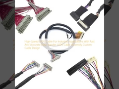 Kabel LVDS berkecepatan tinggi untuk aplikasi industri dengan transfer data LVDS yang cepat dan akurat