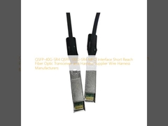 QSFP-40G-SR4 QSFP-100G-SR4 MPO Interface Short Reach Fiber Optic Transceiver dan Harness Supplier Produsen Wire Harness