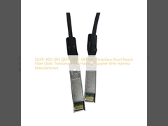 QSFP-40G-SR4 QSFP-100G-SR4 MPO Interface Short Reach Fiber Optic Transceiver dan Harness Supplier Produsen Wire Harness