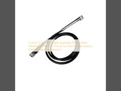 Rakitan Kabel D-Sub Bnc Kustom PVC 16 Kepala Otomotif Harness Medis Untuk Industri Otomotif Manufaktur Kabel Medis