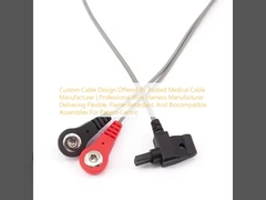 Desain kabel khusus yang ditawarkan oleh produsen kabel medis yang tepercaya. Produsen ikat kawat profesional yang menyediakan perakitan fleksibel, tahan api, dan biokompatibel untuk pasien.